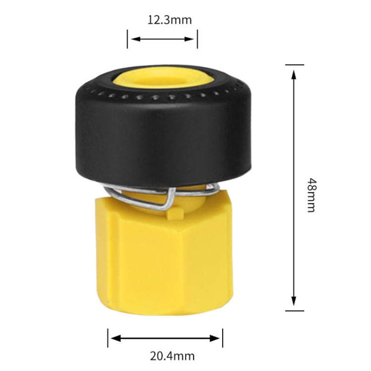For Karcher K Series Car Washer Accessories Inlet Outlet Quick Plug Faucet Universal Adaptor Exha...