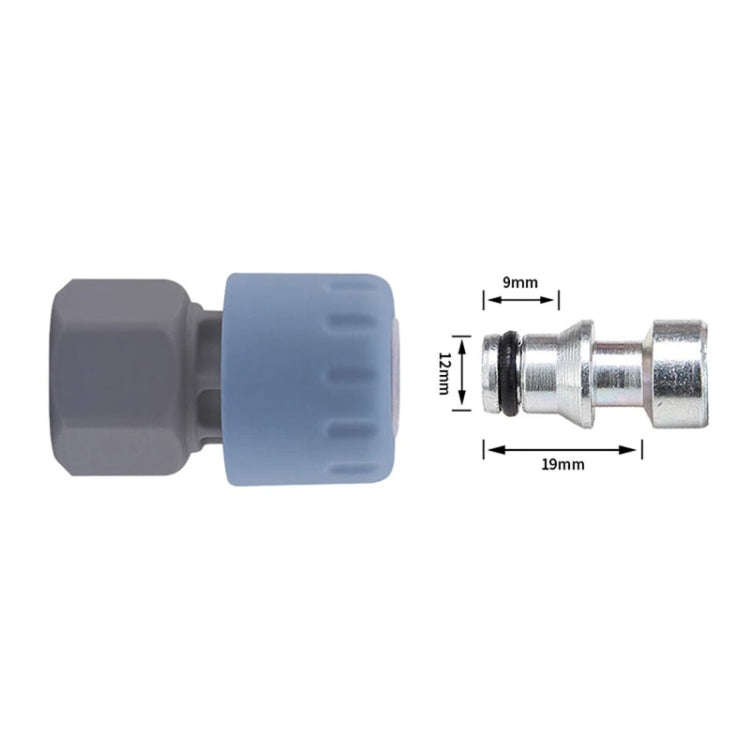For HELLOLEIBOO Car Washer Accessories Inlet Outlet Quick Plug Faucet Universal Adaptor Exhaust V...