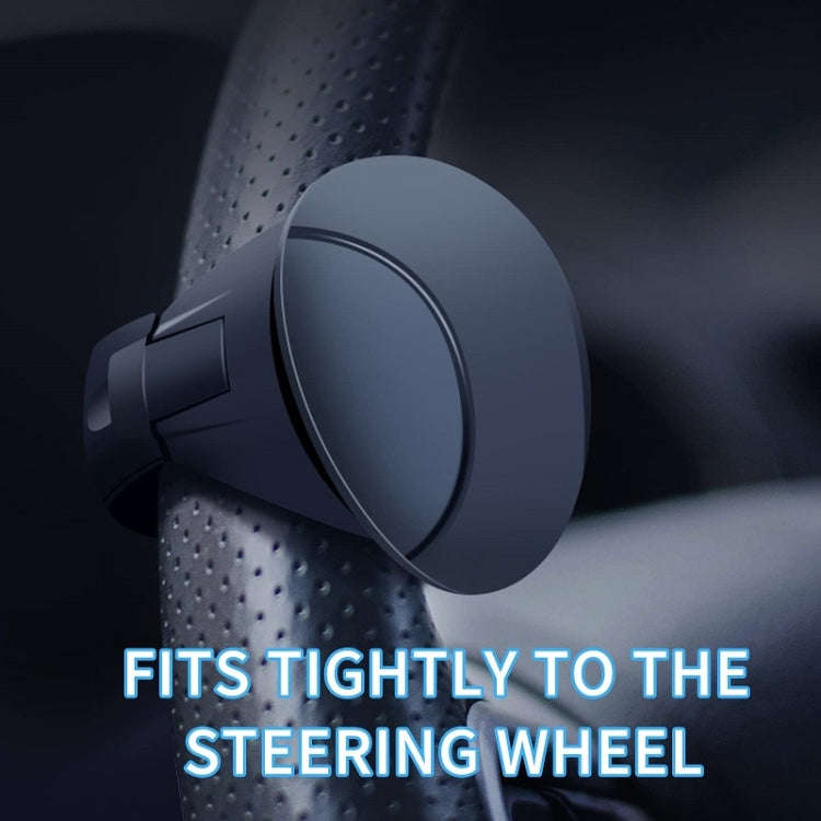 Automobile Multifunctional Bearing Steering Wheel Power Ball(Oval Black)