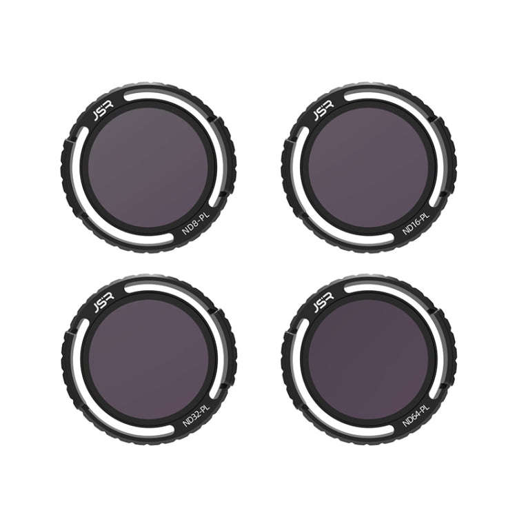 JSR-2050-19 ND8PL+ND16PL+ND32PL+ND64PL For DJI Avata 2 Traverser Filter Accessories Camera Scrim ...