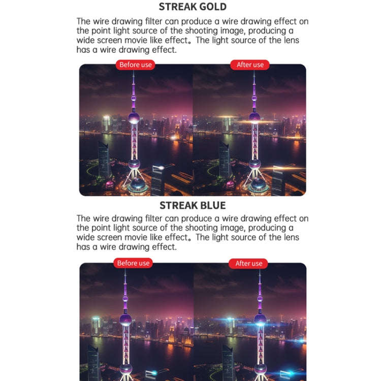 JSR-2050-14 Night For DJI Avata 2 Traverser Filter Accessories Camera Scrim Polarizing Lens