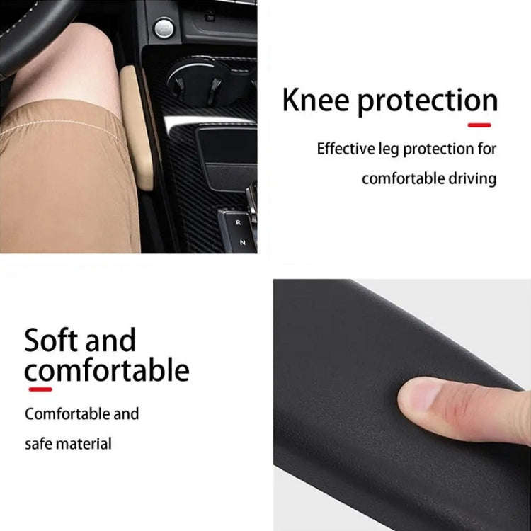 Car Driver Door Booster Pad Center Armrest Box Pad(Black)