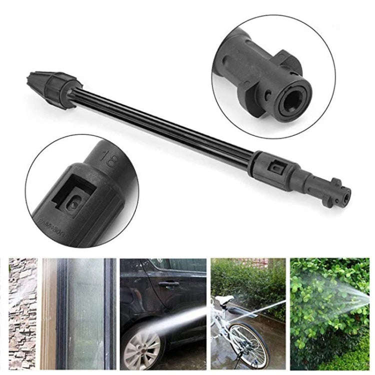 For Karcher K-Series / LAVOR Long Rod Universal Swivel Nozzle High Pressure Car Wash Sprayer Part...