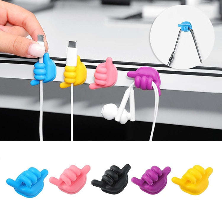 Car Front Storage Hook Desk Organization, Random Color Delivery, Size: 5pcs Large