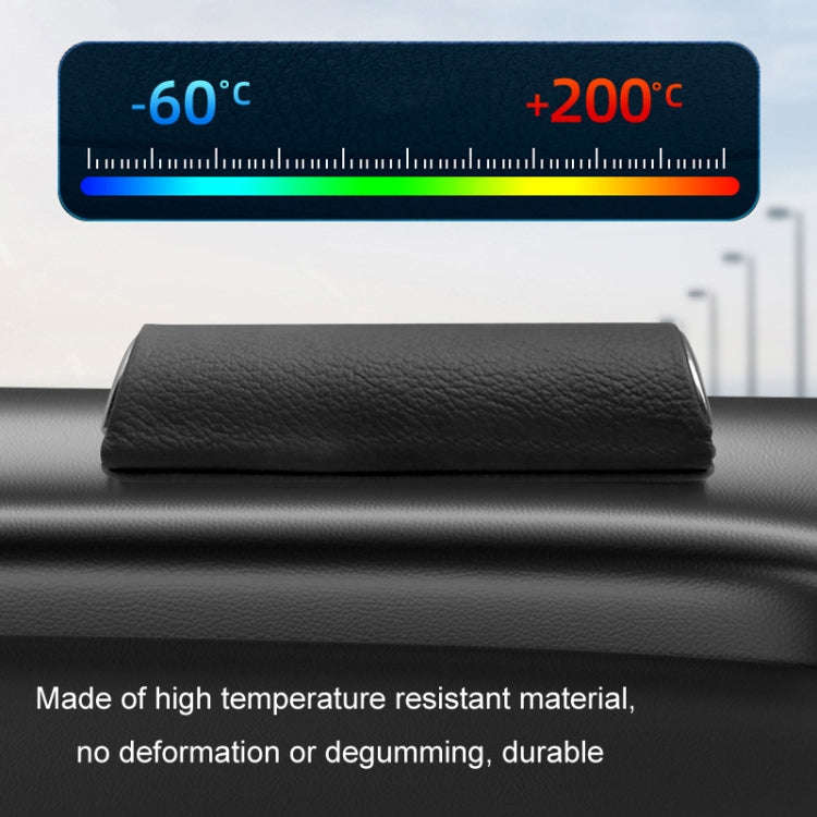 Car Front Windshield Temporary Parking Number Plate Interior Decoration(Red)