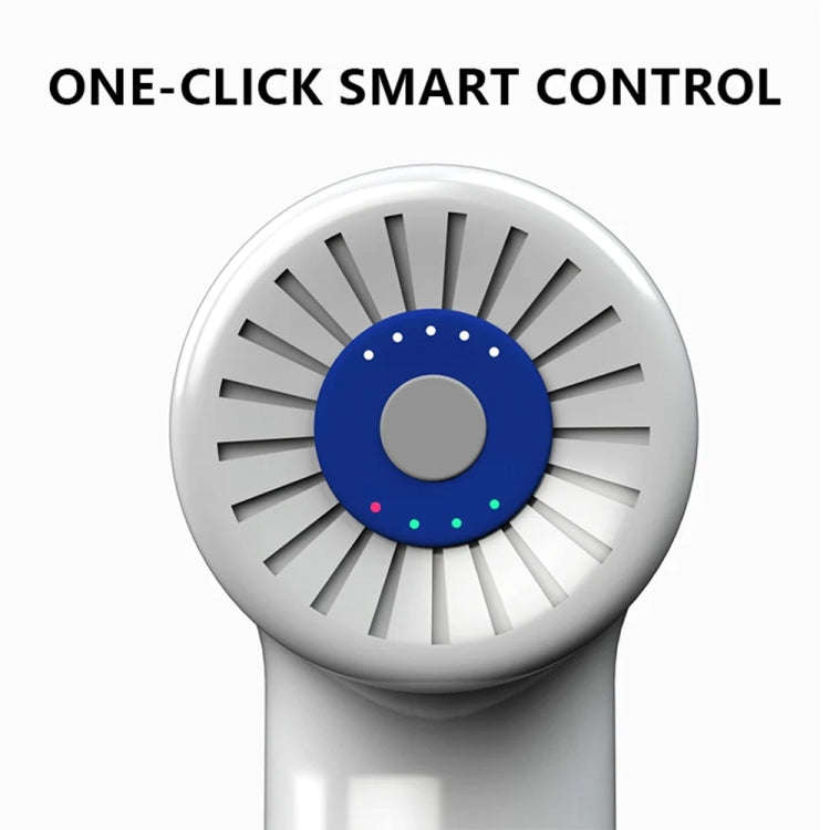 Booster S2 Vibrating Muscle Massager Portable Fitness Electric Fascial Relaxer, CN Plug(White)