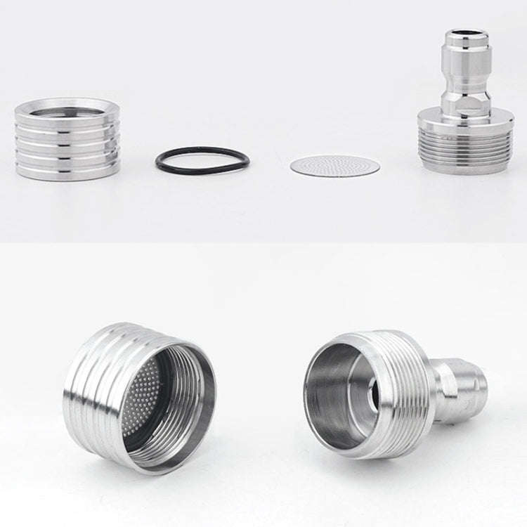High-pressure Car Wash 1/4 Fast Insert Water Lance Stainless Steel Sprinkler Anti-splash, Specifi...
