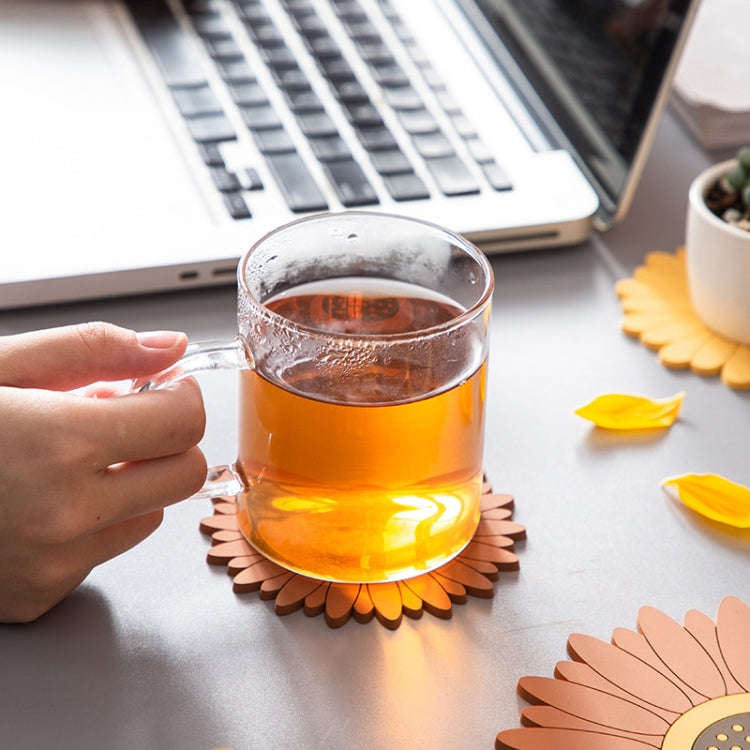 Silicone Heat Insulation Table Mat Anti-scald Placemat Heat-resistant Pot Pad Coaster, Size: Medi...
