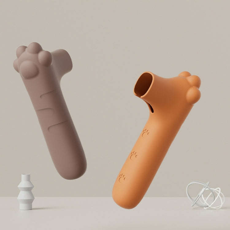 Silicone Door Handle Protector Children Anti-collision Door Pads, Spec: Cat Claw-Beige
