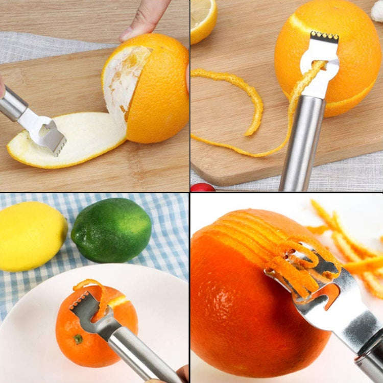 Lemon Grapefruit Scraper Shredder Kitchen Stainless Steel Fruit Squeezer