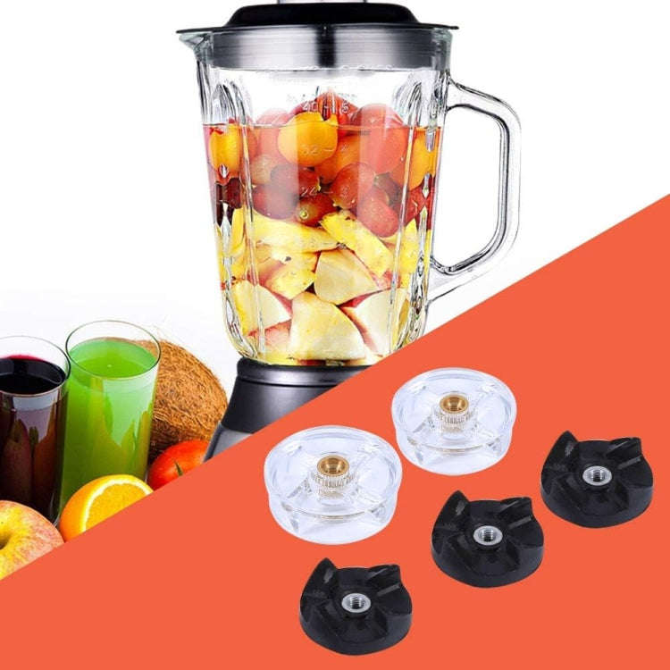 For Magic Bullet 250W Blender Juicer 2pcs Base Gear Blade Gear Replacement Part, Spec: Transparen...