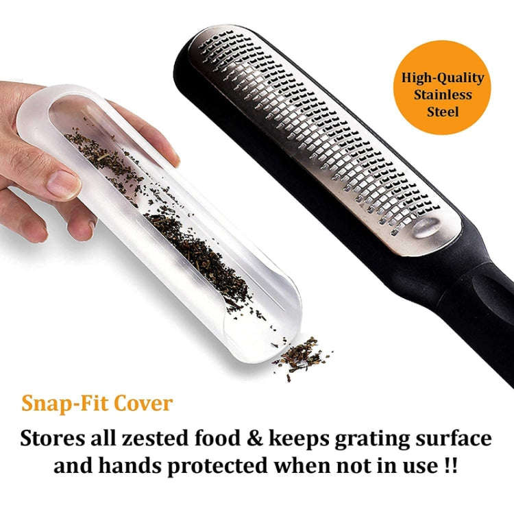 Kitchen Multifunctional Ginger Shredder Stainless Steel Melon And Fruit Scraper With Lid