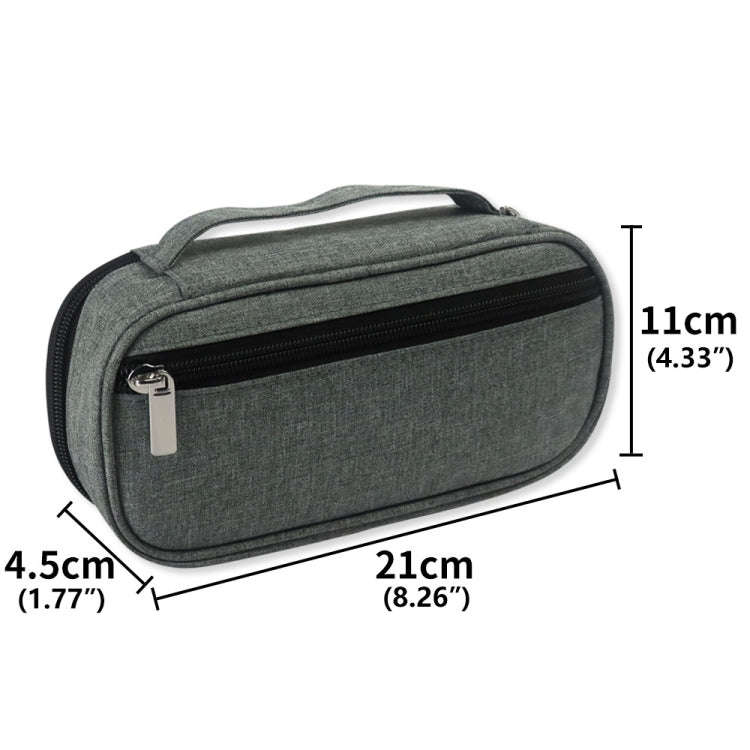 Portable Insulin Cooler Travel Package Insulin Care Bag(Grey)