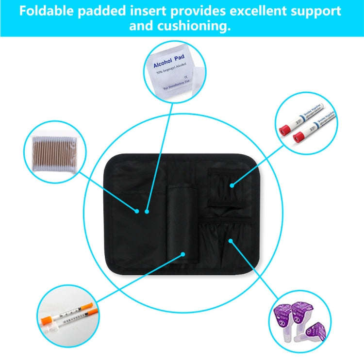 Portable Insulin Cooler Travel Package Insulin Care Bag(Grey)