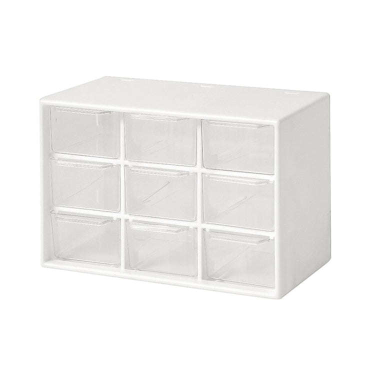 Transparent Desktop Small Objects Compartment Drawer Organizer Hair Accessories Storage Case, Col...