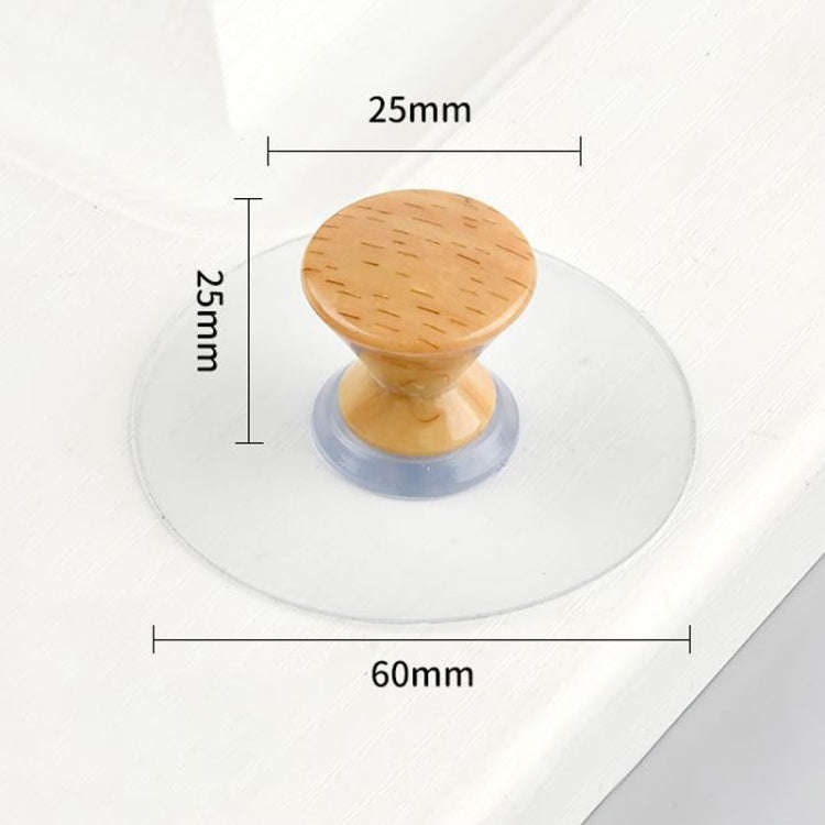 Hole-free Wardrobe Handles Drawer Glass Door Adhesive Household Round Handle, Spec: A