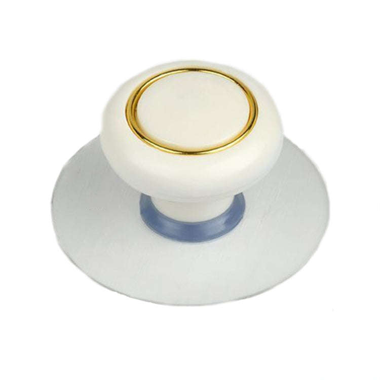 Hole-free Wardrobe Handles Drawer Glass Door Adhesive Household Round Handle, Spec: B