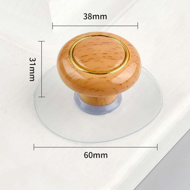 Hole-free Wardrobe Handles Drawer Glass Door Adhesive Household Round Handle, Spec: H