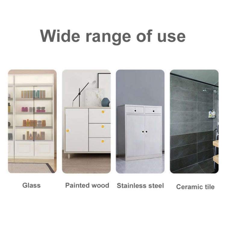 Hole-free Wardrobe Handles Drawer Glass Door Adhesive Household Round Handle, Spec: I