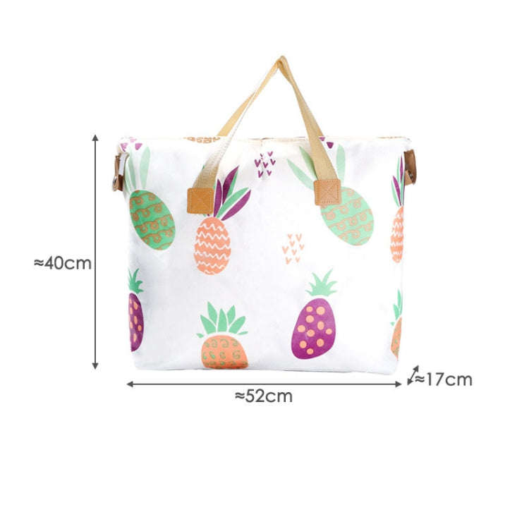 Clothes Quilt Storage Bag Large Capacity Waterproof Moistureproof Moving Luggage Bag, Style: 35L ...
