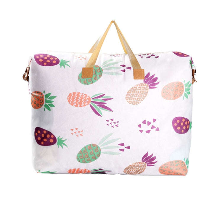 Clothes Quilt Storage Bag Large Capacity Waterproof Moistureproof Moving Luggage Bag, Style: 85L ...
