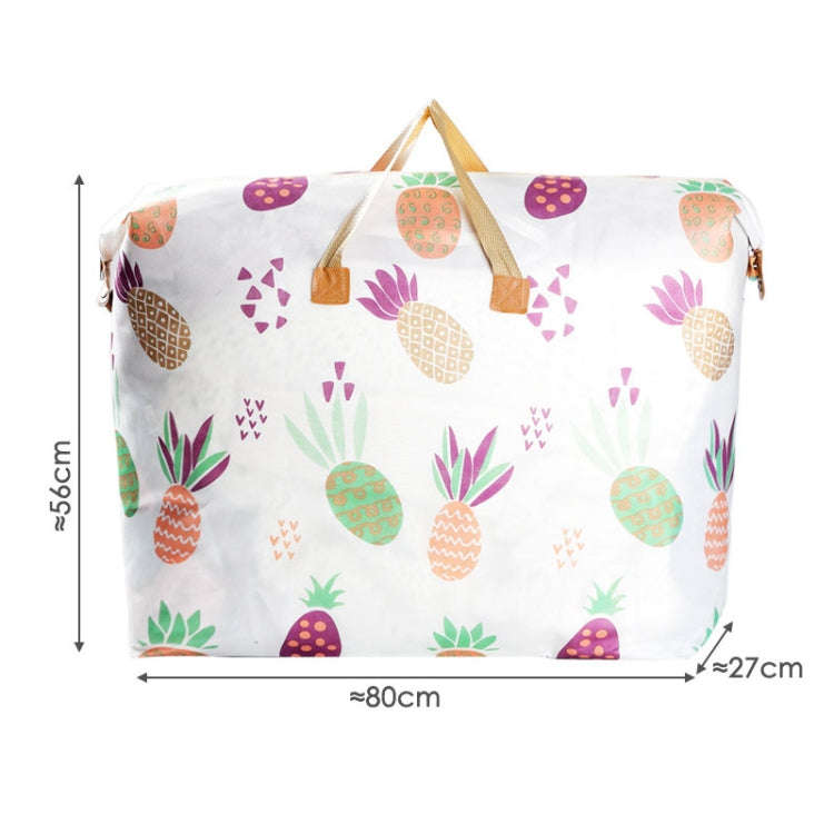 Clothes Quilt Storage Bag Large Capacity Waterproof Moistureproof Moving Luggage Bag, Style: 120L...
