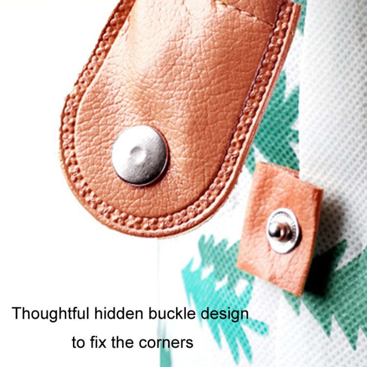 Clothes Quilt Storage Bag Large Capacity Waterproof Moistureproof Moving Luggage Bag, Style: 120L...