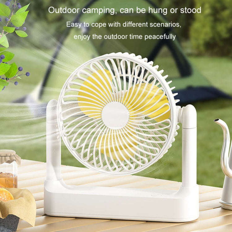 Portable Retractable USB Home Desktop Fan Large Wind Power Outdoor Ceiling Fan, Model: Plug-in Model