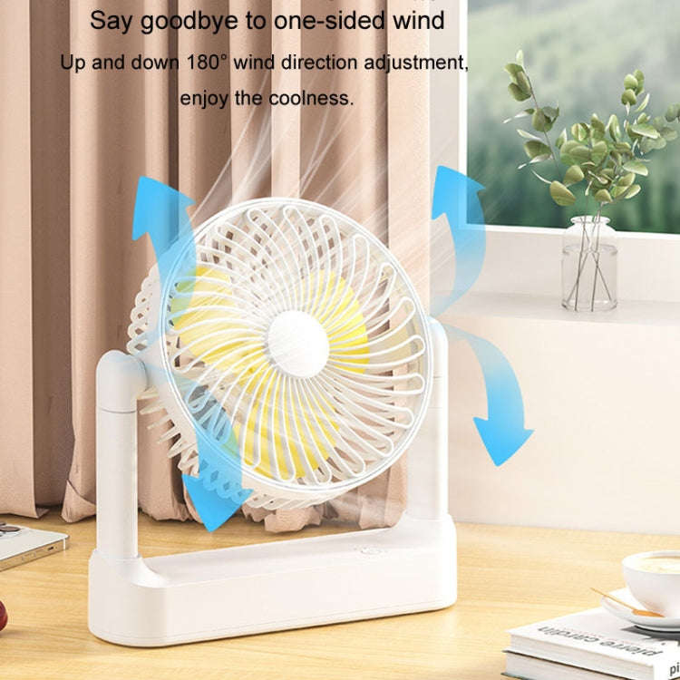 Portable Retractable USB Home Desktop Fan Large Wind Power Outdoor Ceiling Fan, Model: Plug-in Model