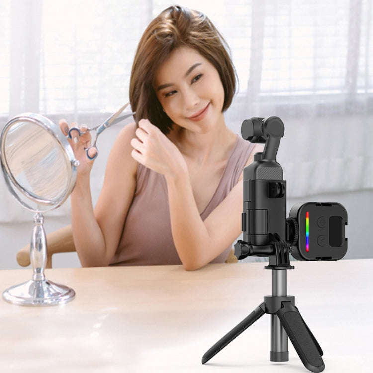 For DJI Osmo Pocket 3 HEPAIL Extended Adapter Protective Bezel Extension Handle Cold Shoe Adapter...