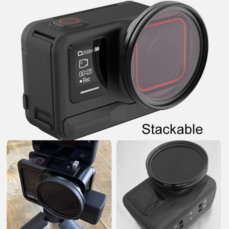 For Insta360 ACE Pro Filter Support Metal Material Protective Mirror Frame