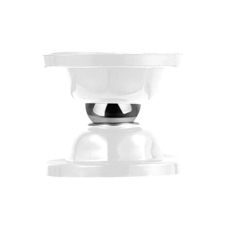 No Punching Silicone Household Strong Magnetic Silent Anti-collision Door Stopper(White)