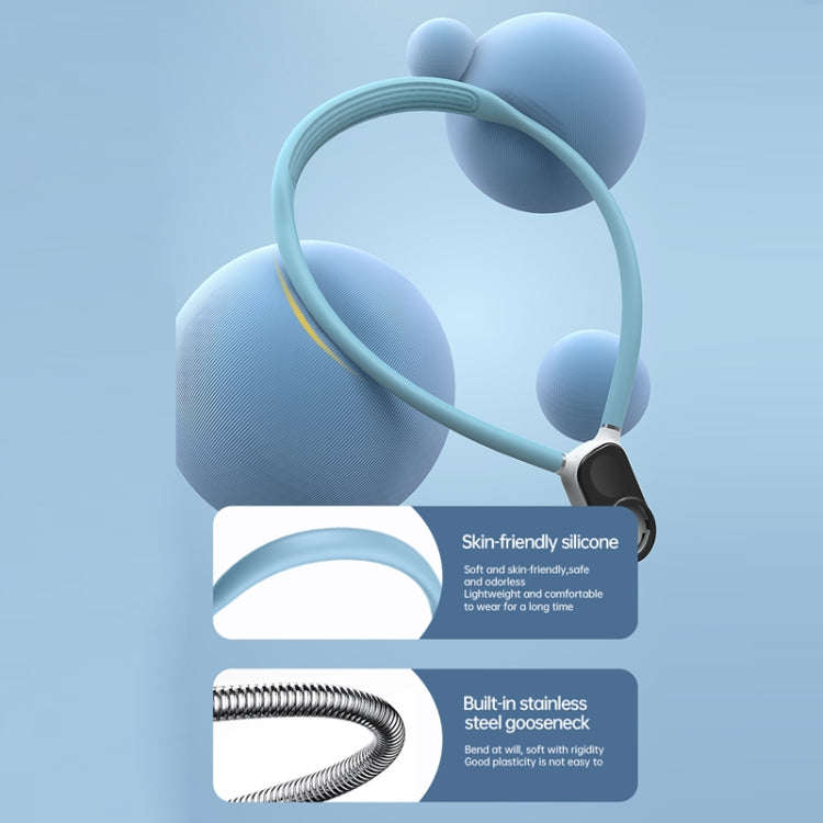 Magnetic Hanging Neck Holder For Mobile Phones/Action Cameras(Glacier Blue)