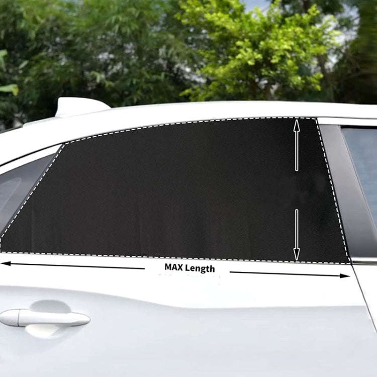 Car Sun Protection Anti-mosquito Window Zipper Sunshade(Front Window (Main+Auxiliary))