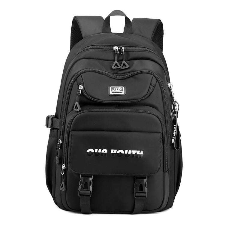 JLD  School Bag College Backpack Anti Theft Travel Bags for Teens Girls Students(Black)