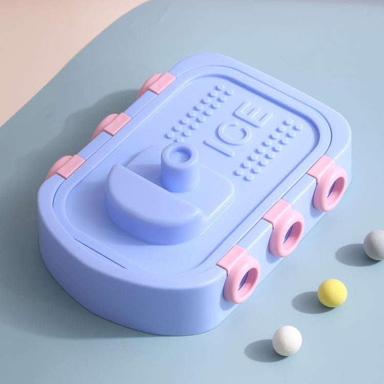 Boat Shape Cartoon Silicone Ice Mold DIY Ice Cream Popsicle Molds(Blue)