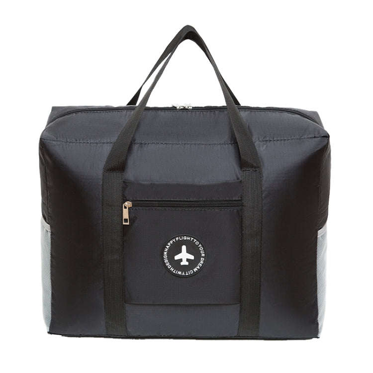 Thickened Luggage Bag Can Put Trolley Case Folding Travel Bag(Black)
