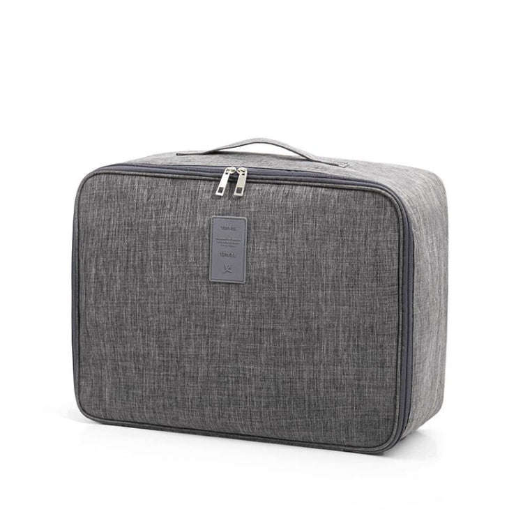 Short Trip Storage Bag Can Suit Trolley Case Cationic Large Capacity Clothes Bag(Grey)