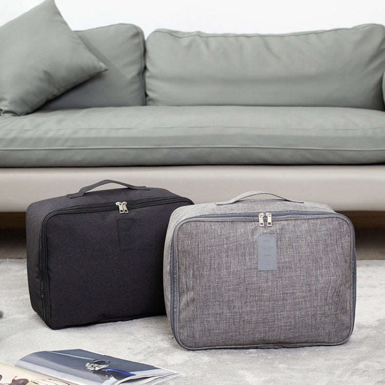 Short Trip Storage Bag Can Suit Trolley Case Cationic Large Capacity Clothes Bag(Grey)