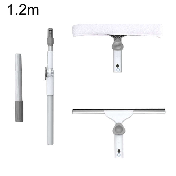 1.2m Household Universal Splicing Pole Glass Wiper Glass Cleaning Tools Standard Set