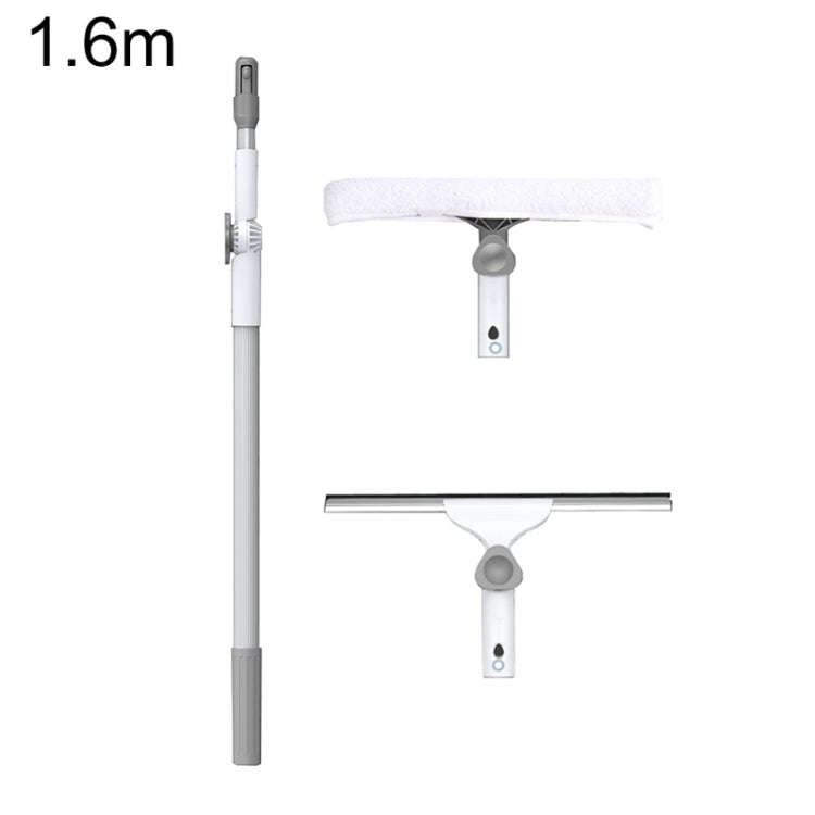 1.6m Household Universal Splicing Pole Glass Wiper Glass Cleaning Tools Standard Set