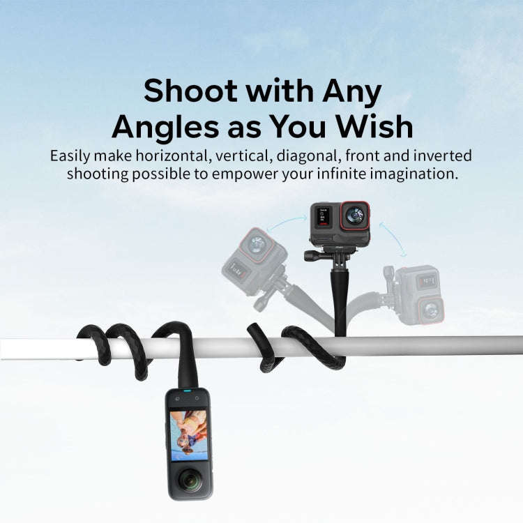 aMagisn AM10 Flexible Stand Octopus Sports Camera Cycling Vlog Accessories