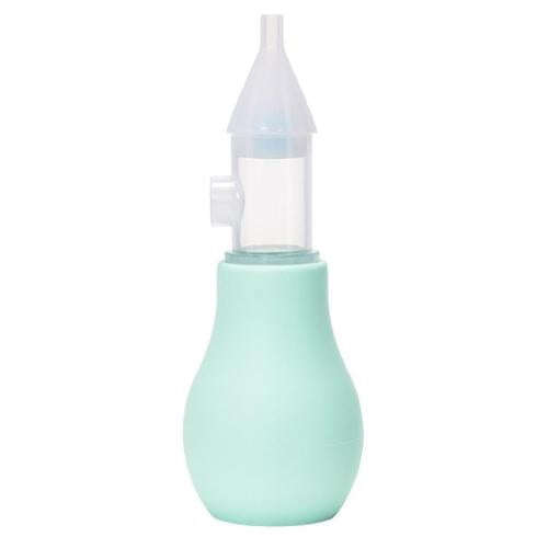 Baby Nasal Aspirator Anti-Reflux Air Pump Nasal Booger Cleaning Tool(Light Green)