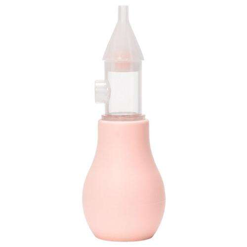 Baby Nasal Aspirator Anti-Reflux Air Pump Nasal Booger Cleaning Tool(Light Pink)