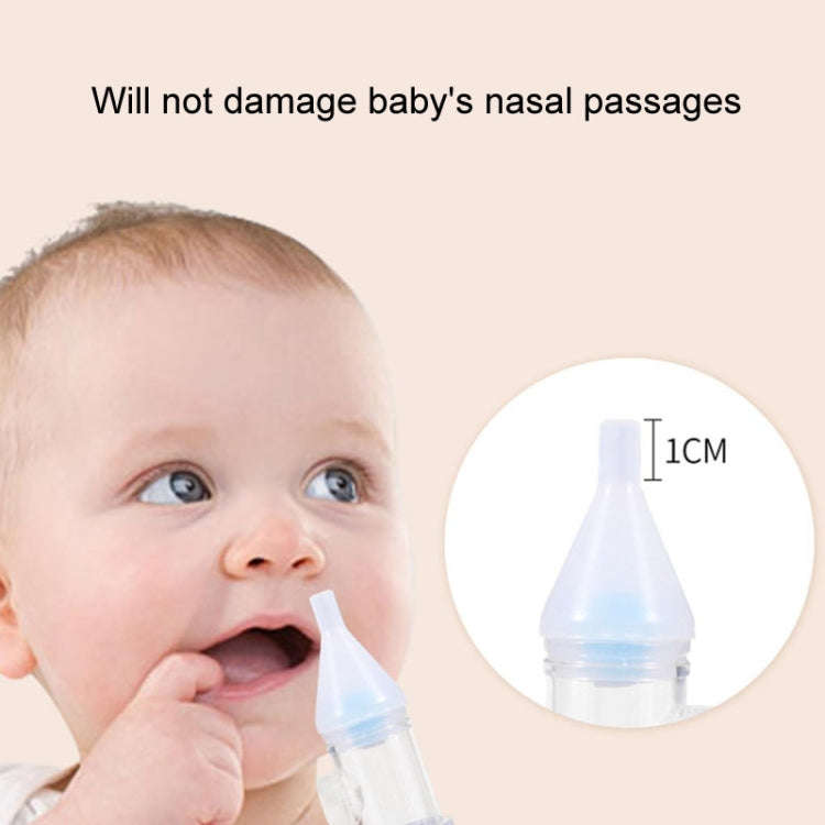 Baby Nasal Aspirator Anti-Reflux Air Pump Nasal Booger Cleaning Tool(Light Green)