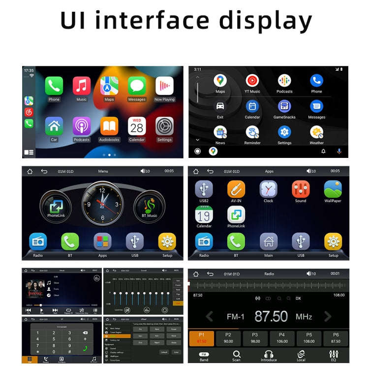 5-Inch Wireless MP5 Car Universal Bluetooth Hands-Free Radio