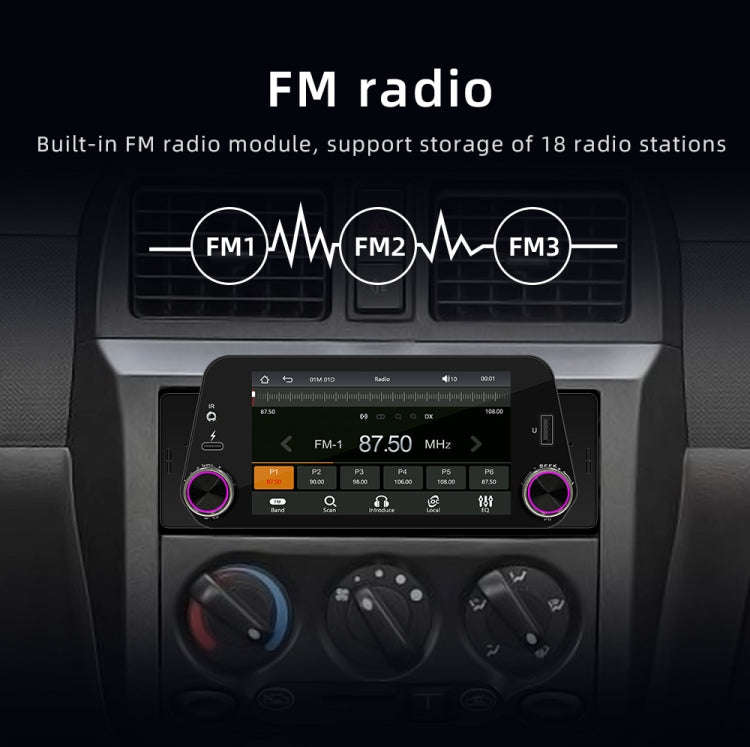 5-Inch Wireless MP5 Car Universal Bluetooth Hands-Free Radio