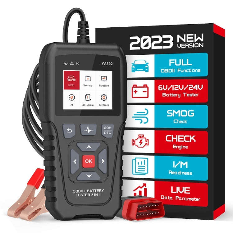 OBDResource 2 in 1 Engine Fault Code Battery Internal Resistance Multi-function Detector