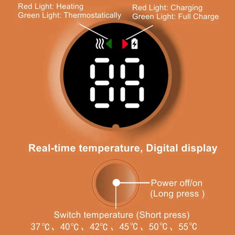 18W 6000mAh Baby Bottle Warmer With Digital Display 6 Levels Temperature Adjustment NNQ-2