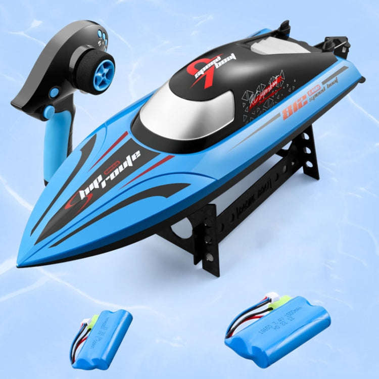 812 High-Speed RC Boat Large Horsepower Speedboat Long Endurance Waterproof Boys Water Toy Dual B...
